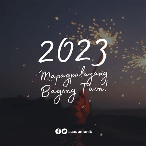 2023, taon ng pag.